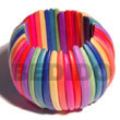 Wood Bangles - ebony camagong robles bayong natural