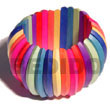 Wood Bangles - ebony camagong robles bayong natural