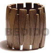 Wood Bangles - ebony camagong robles bayong natural
