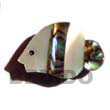 Coco and Shell Brooch