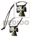 Coco and Shell Carved Surfer Necklace