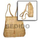 Cebu Island Pandan Eyelet Packbag Medium Bags Philippines Natural Handmade Products