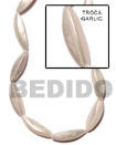 Cebu Island Troca Shells Garlic Design Cebu Shell Beads Philippines Natural Handmade Products