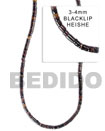 Cebu Island 3-4mm Black Lip With Cebu Shell Beads Philippines Natural Handmade Products