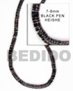 Cebu Island 7-8mm Black Lip With Cebu Shell Beads Philippines Natural Handmade Products