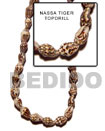 Cebu Island Nassa Tiger Shell Topdrill Cebu Shell Beads Philippines Natural Handmade Products