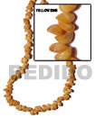 Cebu Island ( Small ) Yellow Cebu Shell Beads Philippines Natural Handmade Products