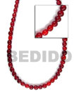 Cebu Island Red Horn Bone Beads Horn Beads Philippines Natural Handmade Products