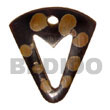 Cebu Island Horn Design 40mm Pendants Horn Pendants Philippines Natural Handmade Products