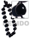 Kukui Seed Nut Necklace Black