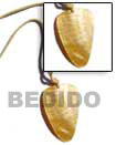 Cebu Island Leather Thong Mother Of Leather Necklace Pendant Philippines Natural Handmade Products