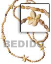 Cebu Island Sigay Flower- Tiger Nassa Lei Necklace Philippines Natural Handmade Products