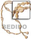 Cebu Island Tassled Nassa Tiger Length Lei Necklace Philippines Natural Handmade Products