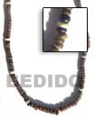 Cebu Island 4-5 Coco Pukalet Natural Natural Combination Necklace Philippines Natural Handmade Products