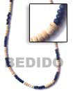 Cebu Island 2-3 Coco Pukalet Black Natural Combination Necklace Philippines Natural Handmade Products