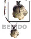 Cebu Island Black Lip Pendant 2-3 Natural Combination Necklace Philippines Natural Handmade Products