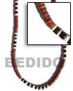 Cebu Island 4-5 Mm Coco Pokalet Natural Combination Necklace Philippines Natural Handmade Products