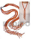 Cebu Island Scarf Necklace - 7 Scarf Necklace Philippines Natural Handmade Products
