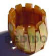 Cebu Island Elastic Brownlip Bangle Resin Shell Bangles Philippines Natural Handmade Products