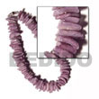 Cebu Island White Rose Dyed Lilac Shell Bracelets Philippines Natural Handmade Products