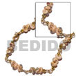 Cebu Island Popcorn Luhuanus In Gold Shell Bracelets Philippines Natural Handmade Products