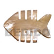 Cebu Island Hammer Shell Fishbone Pendants Shell Pendant Philippines Natural Handmade Products