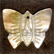 Cebu Island Butterfly Mother Of Pearl Shell Pendant Philippines Natural Handmade Products