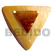 Cebu Island Triangle 50mm Mother Of Shell Pendant Philippines Natural Handmade Products