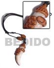 Cebu Island 50mm Cowrie Tiger Shell Surfer Necklace Philippines Natural Handmade Products