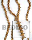 Cebu Island Saucer Bayong 5x8mm In Wood Beads Philippines Natural Handmade Products
