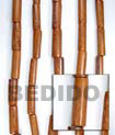 Cebu Island Bayong Tube 5x17mm In Wood Beads Philippines Natural Handmade Products
