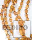 Cebu Island Bayong Twist 10x15mm In Wood Beads Philippines Natural Handmade Products