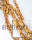 Cebu Island Bayong Oval 10x15mm In Wood Beads Philippines Natural Handmade Products