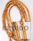 Cebu Island Bayong Oval Wood 10x20mm Wood Beads Philippines Natural Handmade Products