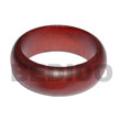 Natural GRAINED,STAINED, GLAZED AND MATTE COATED HIGH QUALITY NAT. WOOD BANGLE / WOOD TONES / HT= 27MM / 65MM INNER DIAMETER / 10MM  THICKNESS / MAROON WOOD TONE W/ BURNING Wooden Bangles Wooden Accessory Shell Products Cebu Crafts Cebu Jewelry Products