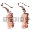 Coco and Shell Dangling Earrings