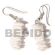 Coco and Shell Dangling Earrings