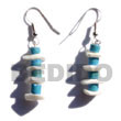 Coco and Shell Dangling Earrings