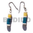 Coco and Shell Dangling Earrings