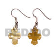 Coco and Shell Dangling Earrings