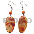 Coco and Shell Dangling Earrings