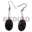 Coco and Shell Dangling Earrings