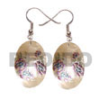 Maki-e art Coco and Shell Dangling Earrings japanese