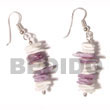 Coco and Shell Dangling Earrings