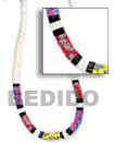 White Shell and Coco Combination Necklace