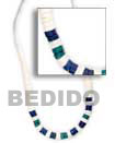 White Shell and Coco Combination Necklace