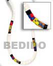 White Shell and Coco Combination Necklace