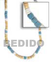 Natural Necklace Coco and Shell Beads