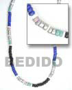 Natural Necklace Coco and Shell Beads