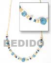 Natural Necklace Coco and Shell Beads